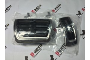 Накладка на педали S-Line Audi A4, A5, A6, A7, A8, A8L, S5, RS5, Q5, SQ5, S4, RS4, Q3, SQ5, S6, S7, S8 (АКПП)